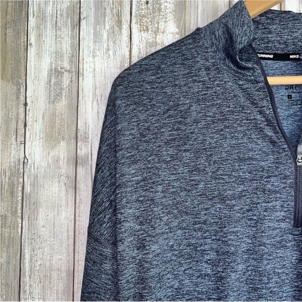 Nike Half Zip Heathered Jacket - Picture 5 of 7